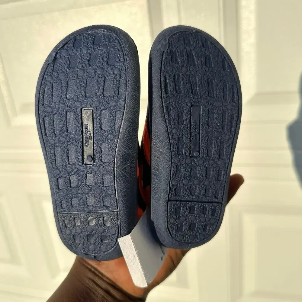 OSHKOSH B'GOSH Unisex-Child Swimmie‎ SandalsToddler Size 6 Blue